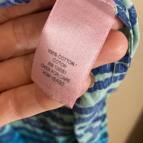 Calypso St. Barth Animal Print Tie Neck Tunic - Picture 4 of 5